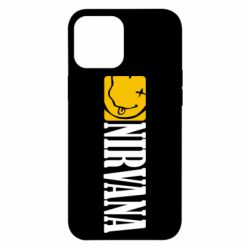 Чехол для iPhone 12 Pro Max Nirvana смайл - PrintSalon