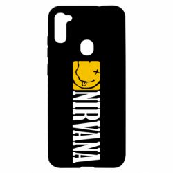 Чехол для Samsung A11/M11 Nirvana смайл - PrintSalon