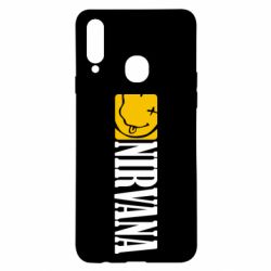 Чехол для Samsung A20s Nirvana смайл - PrintSalon