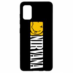 Чехол для Samsung A41 Nirvana смайл - PrintSalon