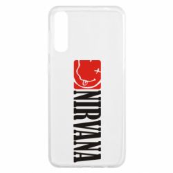 Чехол для Samsung A50 Nirvana смайл - PrintSalon
