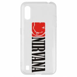Чехол для Samsung A01/M01 Nirvana смайл - PrintSalon