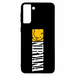 Чехол для Samsung S21 Ultra Nirvana смайл - PrintSalon