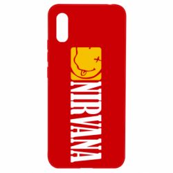 Чехол для Xiaomi Redmi 9a Nirvana смайл - PrintSalon