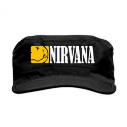Кепка милитари Nirvana смайл - PrintSalon