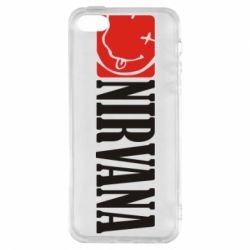 Чехол для iPhone5/5S/SE Nirvana смайл - PrintSalon