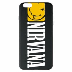 Чехол для iPhone 6 Plus/6S Plus Nirvana смайл - PrintSalon