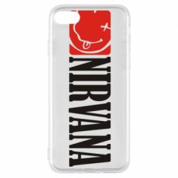 Чехол для iPhone 8 Nirvana смайл - PrintSalon