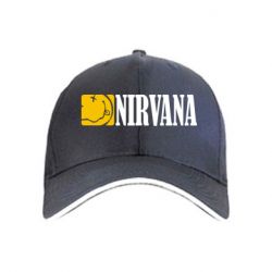 Кепка Nirvana смайл - PrintSalon