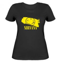 Жіноча футболка Nirvana Smile - PrintSalon