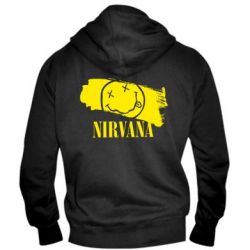 Чоловіче худі на блискавці Nirvana Smile - PrintSalon