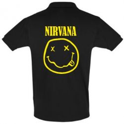 Мужское поло Nirvana (Нирвана) - PrintSalon