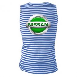 Майка-тільняшка Nissan Green - PrintSalon