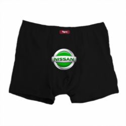Труси-боксери Nissan Green - PrintSalon