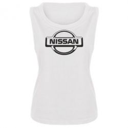 Майка жіноча Nissan Логотип - PrintSalon