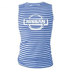 Майка-тільняшка Nissan Логотип - PrintSalon