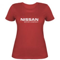 Жіноча футболка Nissan Motor Company - PrintSalon
