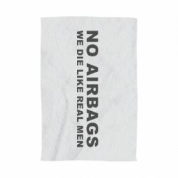 Полотенце с принтом No airbags - PrintSalon