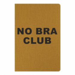 Блокнот з принтом No bra club