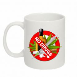 Чашка 320ml No Drugs