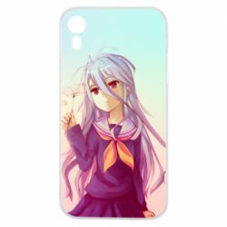 Чехол для iPhone XR No Game No Life Shiro - PrintSalon