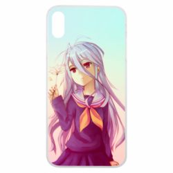 Чехол для iPhone Xs Max No Game No Life Shiro - PrintSalon