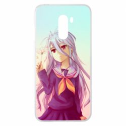 Чехол для Xiaomi Pocophone F1 No Game No Life Shiro - PrintSalon