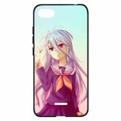 Чехол для Xiaomi Redmi 6A No Game No Life Shiro - PrintSalon
