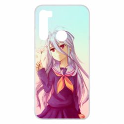 Чехол для Xiaomi Redmi Note 8 No Game No Life Shiro - PrintSalon