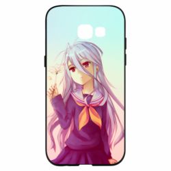 Чехол для Samsung A5 2017 No Game No Life Shiro - PrintSalon