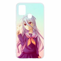 Чехол для Samsung M31 No Game No Life Shiro - PrintSalon