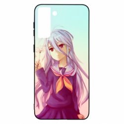 Чехол для Samsung S21+ No Game No Life Shiro - PrintSalon