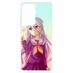 Чехол для Samsung S21 Ultra No Game No Life Shiro - PrintSalon