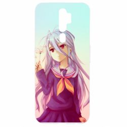 Чехол для Oppo A5/A9 2020 No Game No Life Shiro - PrintSalon