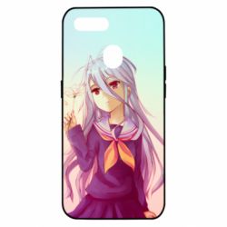 Чехол для Oppo A5s/A12 No Game No Life Shiro - PrintSalon