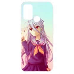 Чехол для Oppo A52/A72/A92 No Game No Life Shiro - PrintSalon
