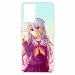Чехол для Oppo A74 4G No Game No Life Shiro - PrintSalon