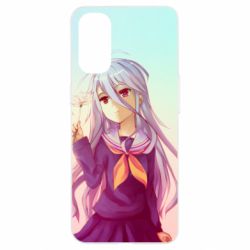 Чехол для Oppo Reno 4 No Game No Life Shiro - PrintSalon