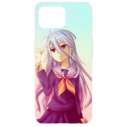 Чехол для Oppo Reno 4 Lite No Game No Life Shiro - PrintSalon