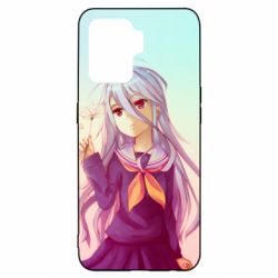 Чехол для Oppo Reno 5 Lite No Game No Life Shiro - PrintSalon