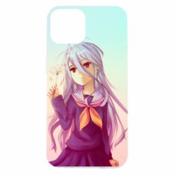 Чехол для iPhone 14 No Game No Life Shiro - PrintSalon