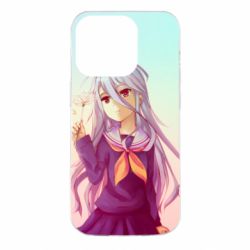 Чехол для iPhone 14 Pro No Game No Life Shiro - PrintSalon