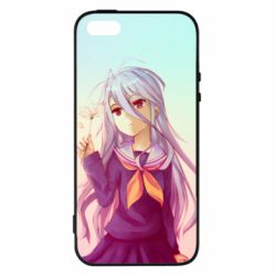 Чехол для iPhone5/5S/SE No Game No Life Shiro - PrintSalon