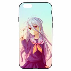Чехол для iPhone 6/6S No Game No Life Shiro - PrintSalon