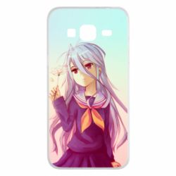 Чехол для Samsung J3 2016 No Game No Life Shiro - PrintSalon