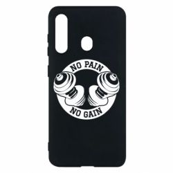 Чохол для Samsung M40 No pain no gain гантелі - PrintSalon