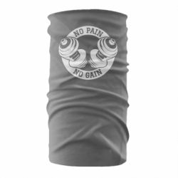 Бандана No pain no gain гантелі - PrintSalon
