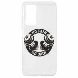 Чохол для Xiaomi Mi 10T / 10T Pro No pain no gain гантелі - PrintSalon