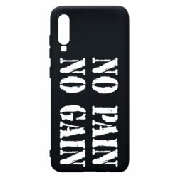 Чохол для Samsung A70 No pain no gain logo - PrintSalon