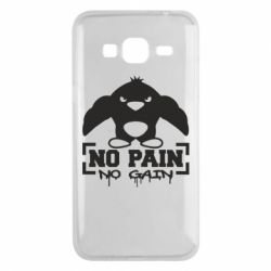 Чохол для Samsung J3 2016 No pain no gain пінгвін - PrintSalon